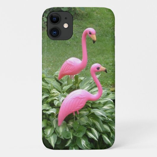 Flamants roses PINK iPhone 11 coque (Dos)