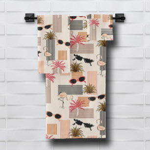 Flamants roses rétro Palms Vintages lunettes de s