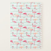 Flamants roses Rétro Sur Bandes De Monnaie (Dos)