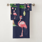 Flamants roses roses adorables, Palm Snowflakes (En situation)