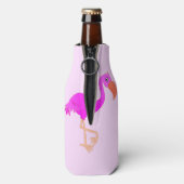 Flamants roses roses Bouteille Glacière de vos cou (Bouteille Dos)