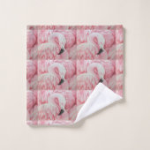 Flamants roses serviettes de bain (Gant de toilette)
