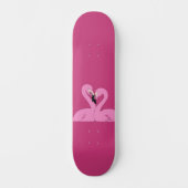 Flamants roses Skateboard (Recto)