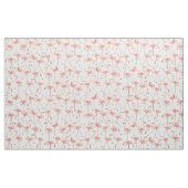 Flamants roses tissu rose (Yard)