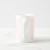 Flamants roses Trio rose 3 os chine mug (Dos)