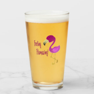 Flamazing Flamingo Glas