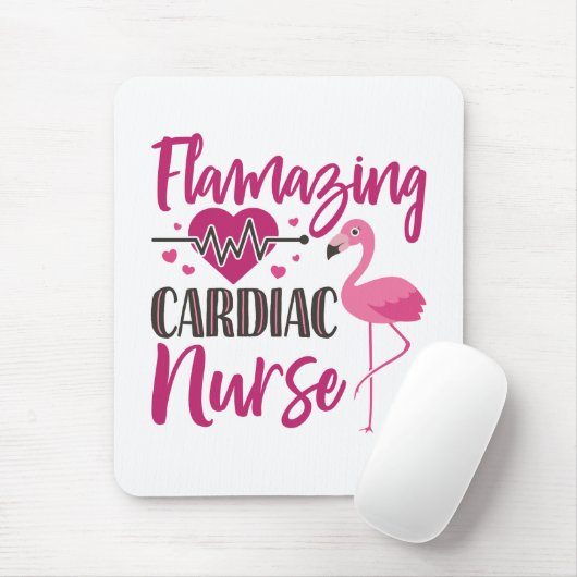 Flamazing Harde zurigheid Verharding Flamingo Muismat (Met muis)