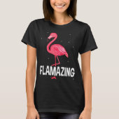 Flamazing Nk Flamingo Novelty Flamingo Lover Funny T-shirt (Voorkant)