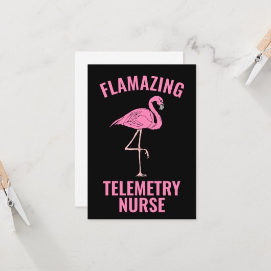 Flamazing Telemetry Verpleegster Kaart (Voorkant / Achterkant in situ)