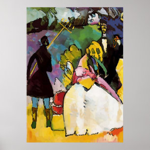 Flambeau bij Mardi Gras Parade Poster