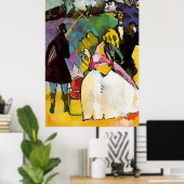 Flambeau bij Mardi Gras Parade Poster (Thuiskantoor)