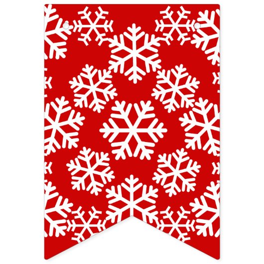 Flambeaux de neige Drapeaux rougeâtres (Deuxième drapeau)