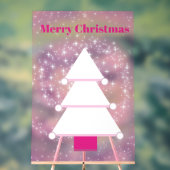 Flambeaux roses de Noël (Neutre)