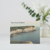 Flamborough Head Chalk Cliffs Briefkaart (Staand voorkant)
