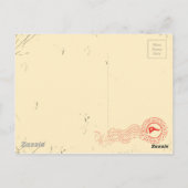 Flamborough Yorkshire reisposter Briefkaart (Achterkant)