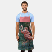 "Flamboyance" Apron Schort (Gedragen)