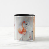 Flamboyance van Flamingos Collage Mok (Midden)