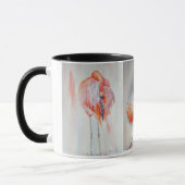 Flamboyance van Flamingos Collage Mok (Links)