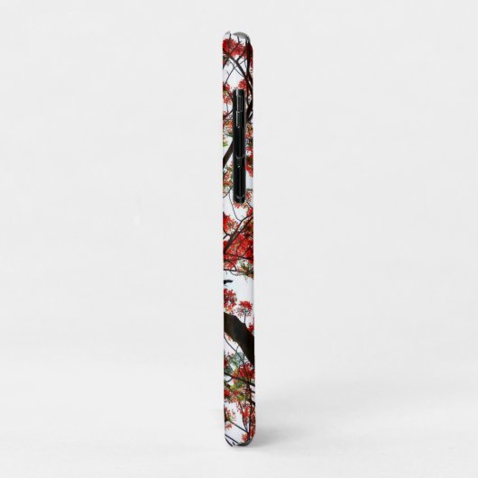 Flamboyant Royal Poinciana Abstract Case-Mate iPhone Case (Achterkant/links)