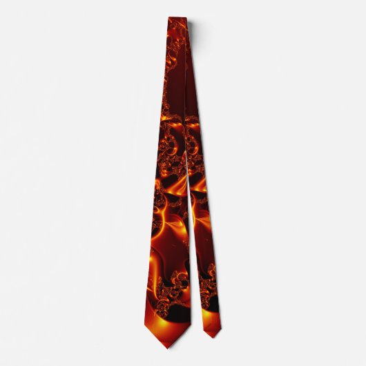Flame fractal stropdas (Voorkant)