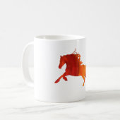 Flame Horse Classic Mok (Voorkant links)