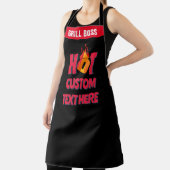 Flame Hot Chef Schort (Insitu)