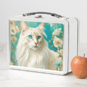 Flame Lynx Point Siamese portretkunst (In situ)