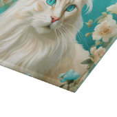 Flame Lynx Point Siamese portretkunst Snijplank (Hoek)