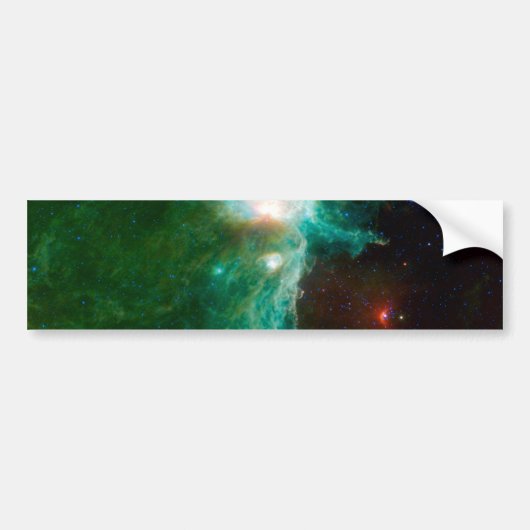 Flame Nebula NASA Bumpersticker (Voorkant)