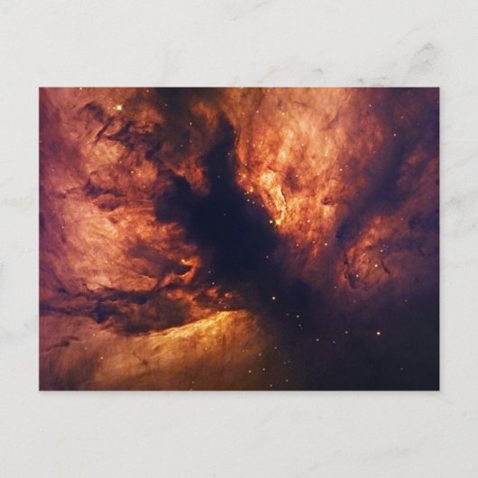 Flame Nebula NGC 2024 Orion's Belt Briefkaart (Voorkant)