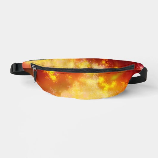 Flame Night Sky Heuptasje (Voorkant)