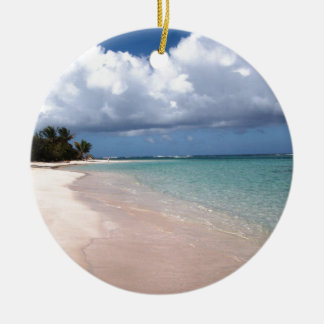 Flamenco Beach Culebra Keramisch Ornament