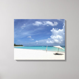 Flamenco Beach Culebra Puerto Canvas Afdruk