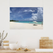 Flamenco Beach Culebra Puerto Poster (Keuken)