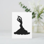 Flamenco Briefkaart (Staand voorkant)