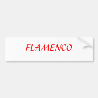 FLAMENCO BUMPERSTICKER