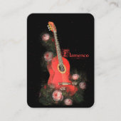 Flamenco - Carte de visite (Devant)