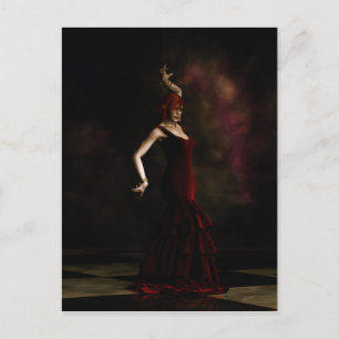 Flamenco Dancer Briefkaart