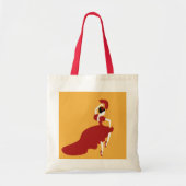 Flamenco Dancer Canvas tas (Voorkant)