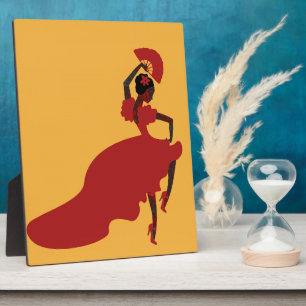Flamenco Dancer Fotoplaat