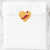 Flamenco Dancer Hart Sticker (Tas)