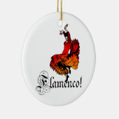 Flamenco Dancer Keramisch Ornament (Rechts)