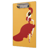 Flamenco Dancer-klembord Klembord (Links)