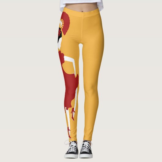 Flamenco Dancer Leggings (Voorkant)