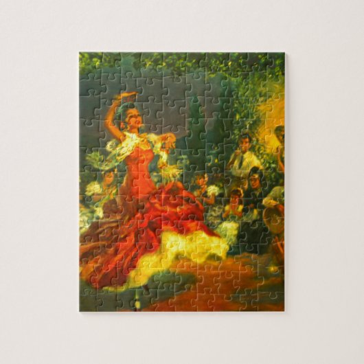 Flamenco Dancer Legpuzzel (Verticaal)