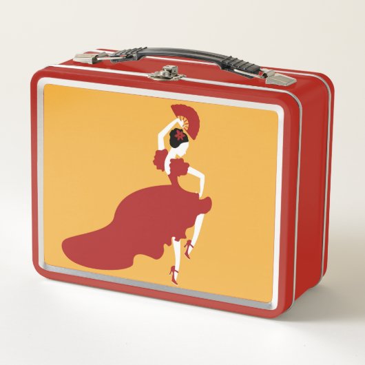 Flamenco Dancer Lunch Box (Voorkant)