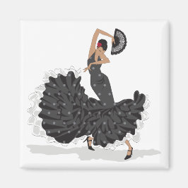 Flamenco Dancer Magnet Magneet