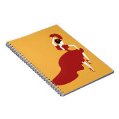 Flamenco Dancer Notitieboek (Rechterzijde)