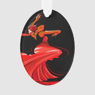 Flamenco Dancer Ornament