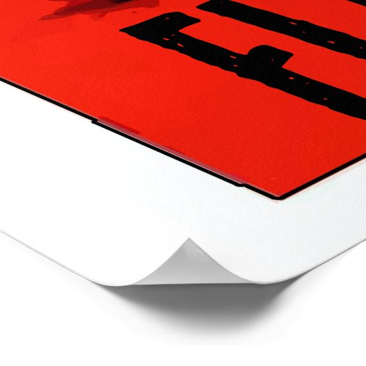 Flamenco Dancer Poster (Hoek)